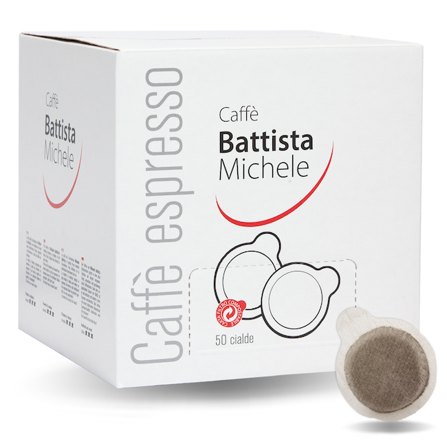 CAFFE' IN CIALDE COMPOSTABILI  Battistashop - Il vero caffè Battista